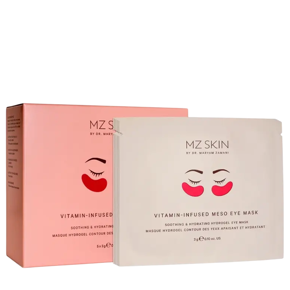  MZ SKIN Vitamin-Infused Meso Eye Mask 5 пар - Вітамінна мезомаска-патчі під очі